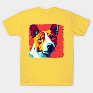 Basenji Pop Art - Dog Lover Gifts T-Shirt